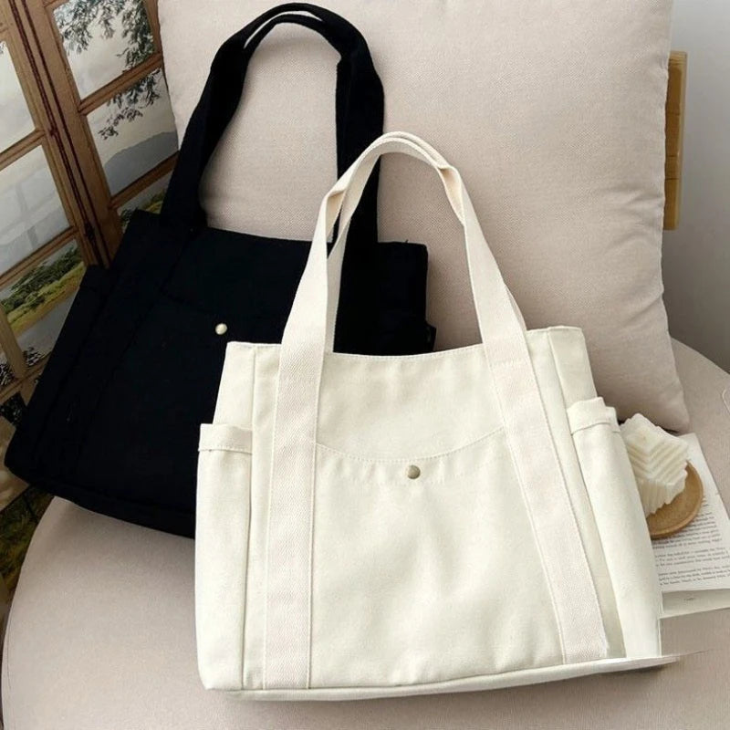 Large Capacity Canvas Tote