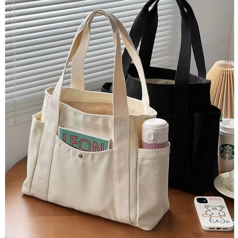 Large Capacity Canvas Tote