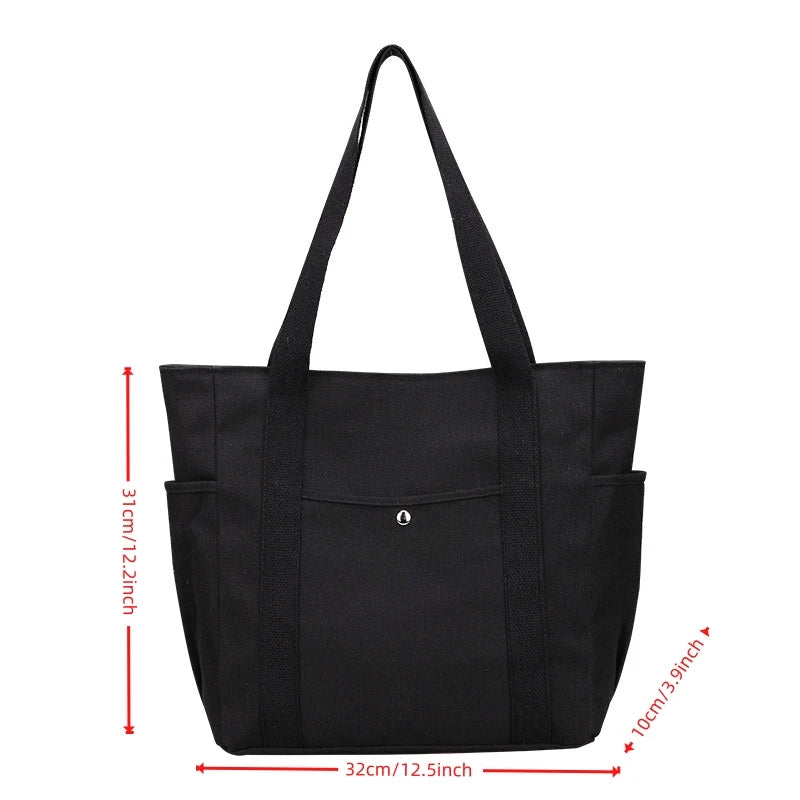 Large Capacity Canvas Tote